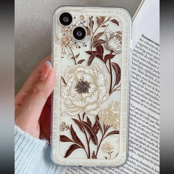 floral mobile case iPhone 14 pro max - Picture 1 of 5